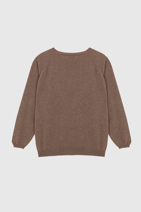 Jersey Cashmere O - Stone