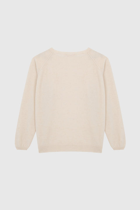 Jersey Cashmere O - Stone