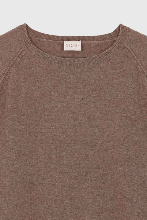 Jersey Cashmere O - Stone