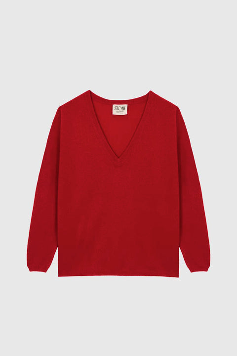 Cashmere V-neck sweater