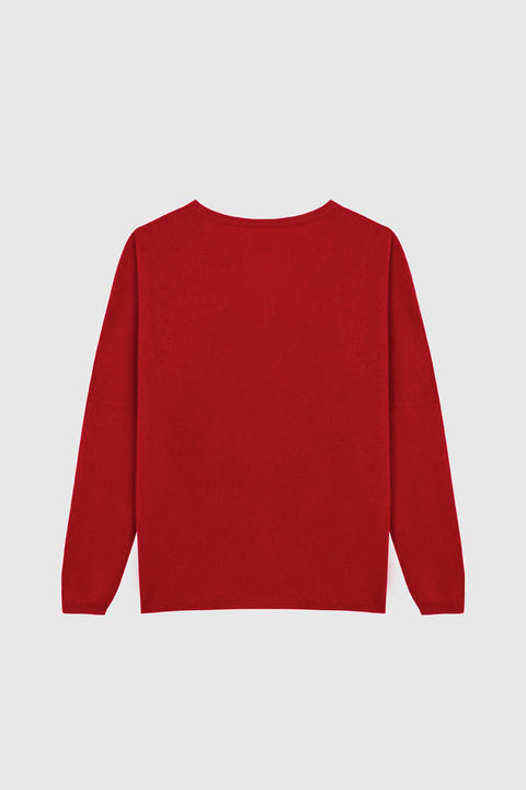 Cashmere V-neck sweater