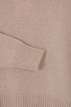 Turtleneck cashmere - Stone